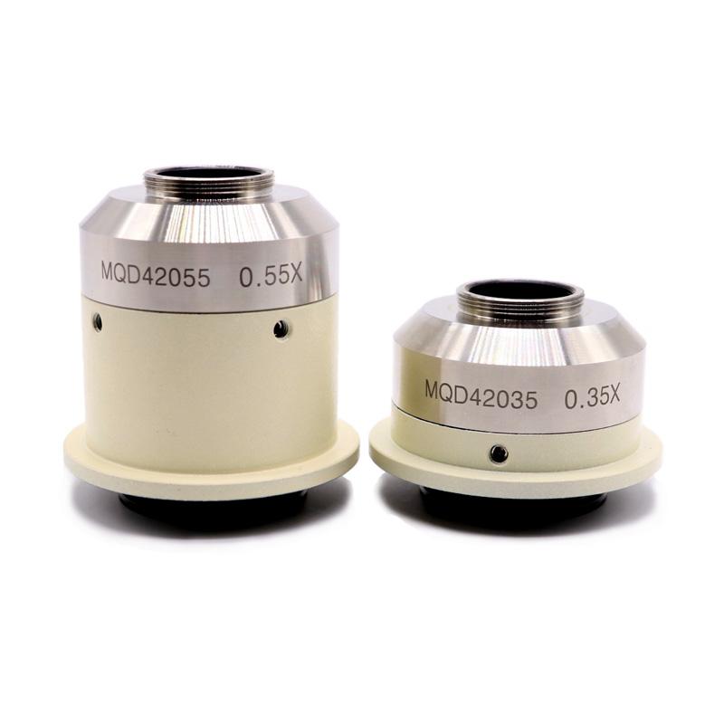 0.35X 0.55X Microscope Camera Adapter C mount Adapter for Nikon