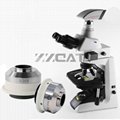 0.35X 0.55X Microscope Camera Adapter C mount Adapter for Nikon Microscope 5