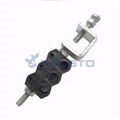 Optic fiber clamp for fiber cable power cable double type 6 holes 3