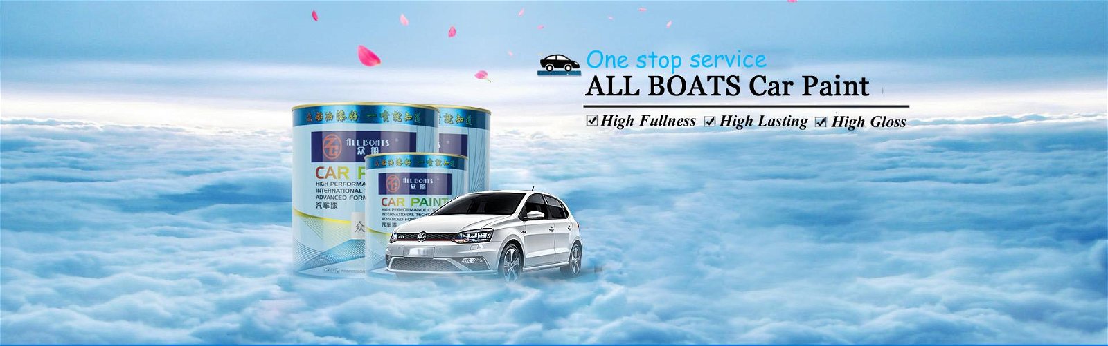 ALL BOATS Car Paint 1K Metal Color Silver Pearl Paint Master Tints Spray Paint f 3
