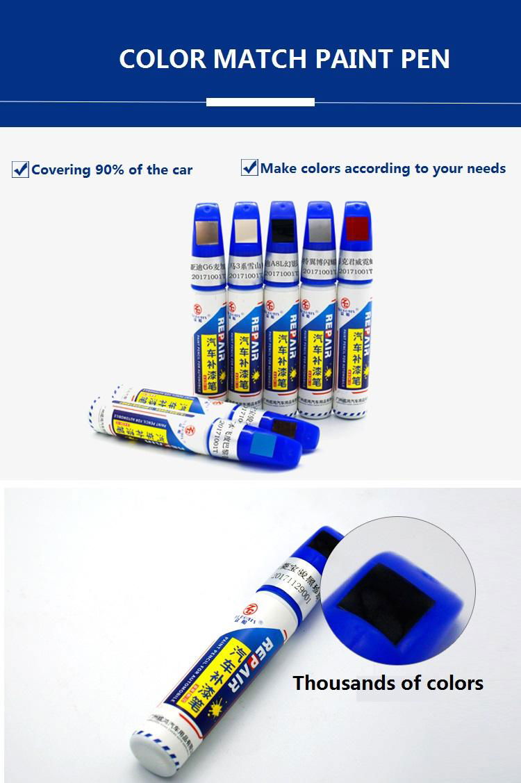 Car Paint Pen Professional Car Coat Scratch Patching Paint Pen 2