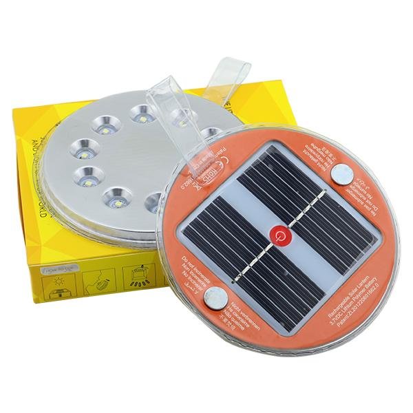 Cleverwide Factory Sell Solar LED Rechargeable Work Light With Magnet  4