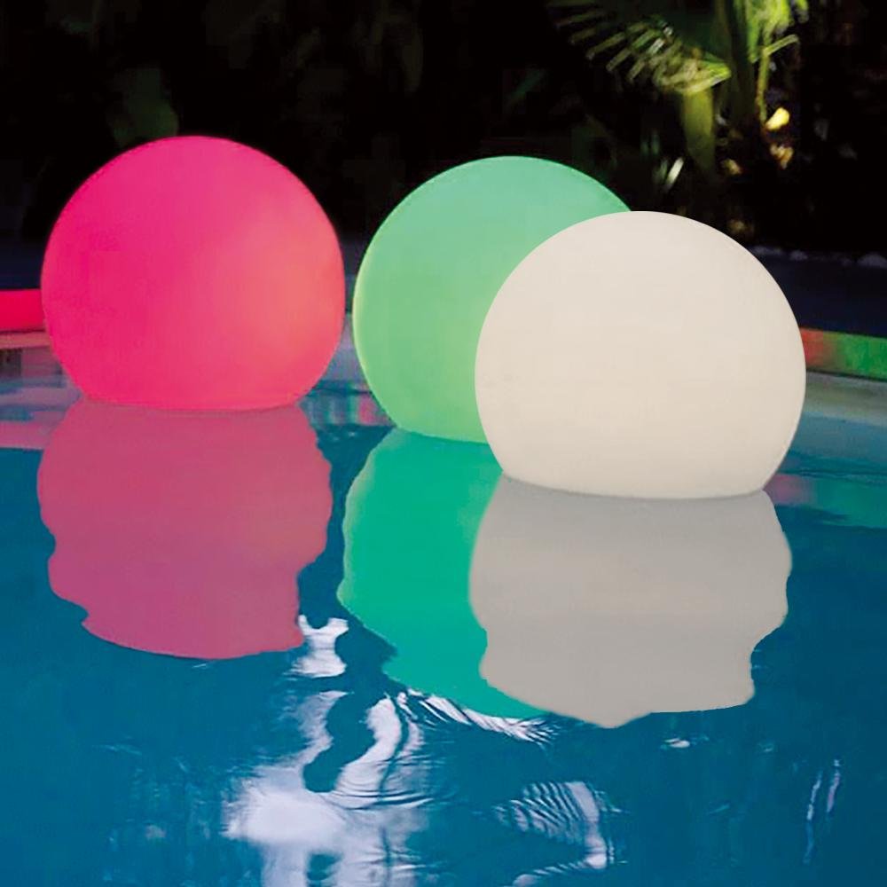 Cleverwide Factory Sell Outdoor Inflatable LED Solar Floating Ball Light