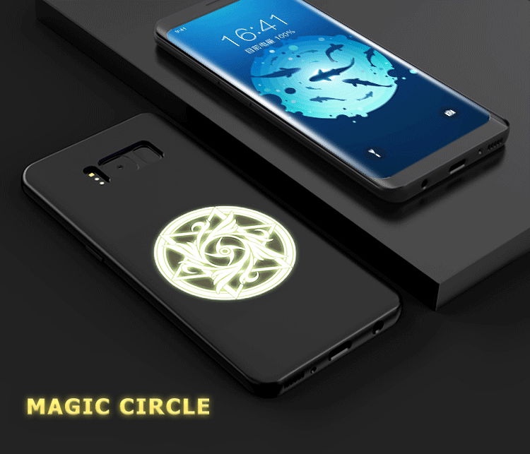 Cleverwide innovitative LED Light Up Luminous Selfie Cell Phone Case 2
