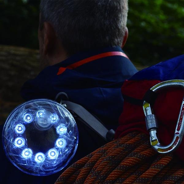 Inflatable Solar Light LED Tent Light Lantern Rechargeable for Camping Hiking 