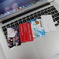 USB 2.0 Flash Drive Plastic White Credit Bank Card Shaped 4