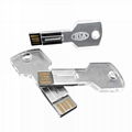 USB Flash Drive Crystal Key Design USB Flash Drive Memory Stick 4