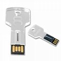 USB Flash Drive Crystal Key Design USB Flash Drive Memory Stick 2