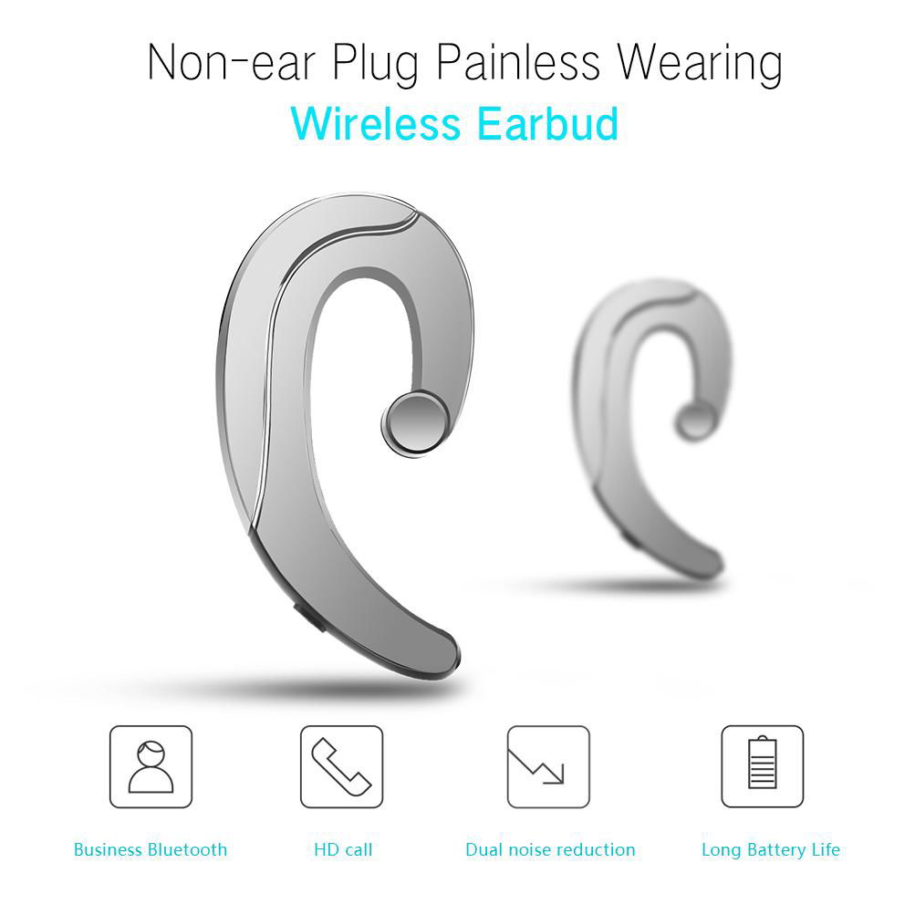 Non-ear Plug Wearing Wireless Earbud Sweatproof Sports Bluetooth Ear Hook 2
