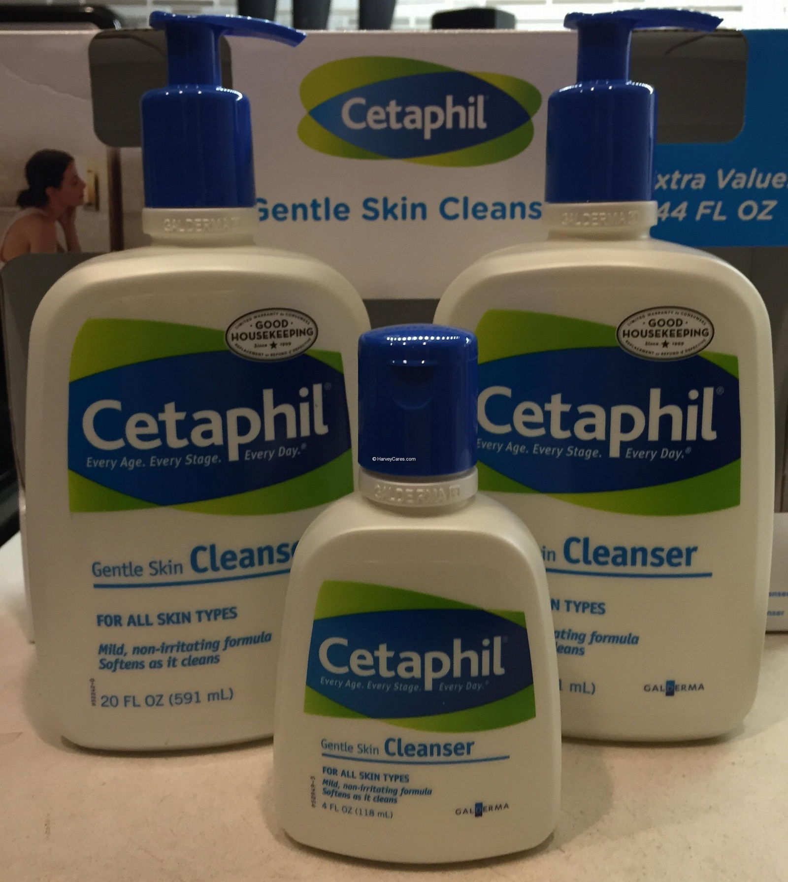 Cetaphil Gentle Skin Cleanser For All Skin Types Fragrance Free 20 FL OZ