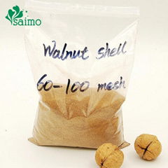 Oil Removal Filtration Material Walnut Shell Filter Media