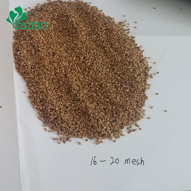 16-20 Mesh Water Treatment Crushed Nutshells Walnut Shell Particles