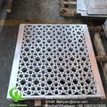 5mm Aluminum laser cutting panel for facade cladding 1