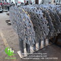 5mm Aluminum laser cutting panel for facade cladding 3