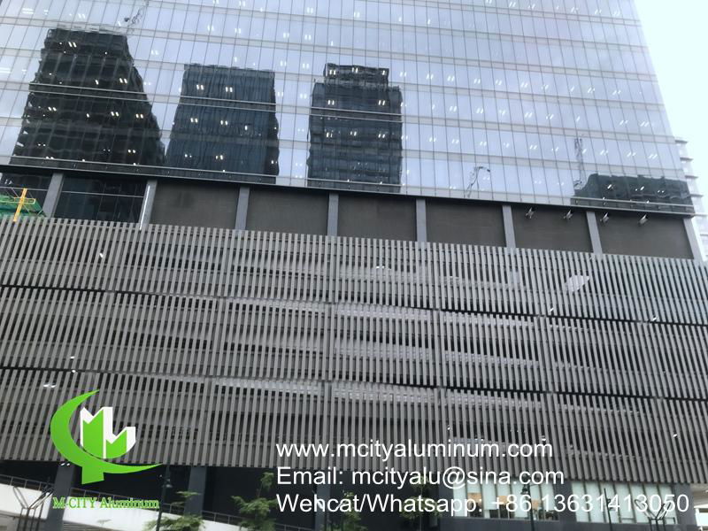 Metal Aluminum perforated panel for facade cladding supplier in China 2
