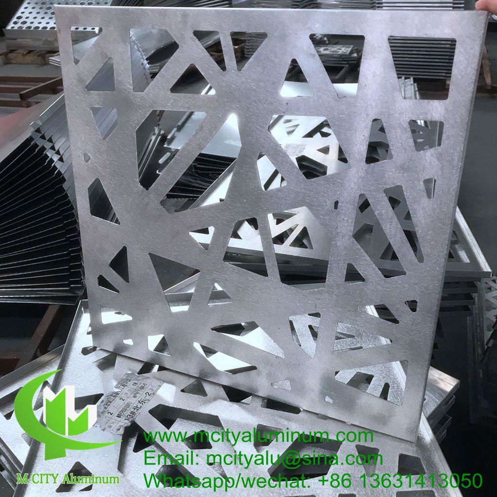 4mm Aluminum facade perforated panel factory price