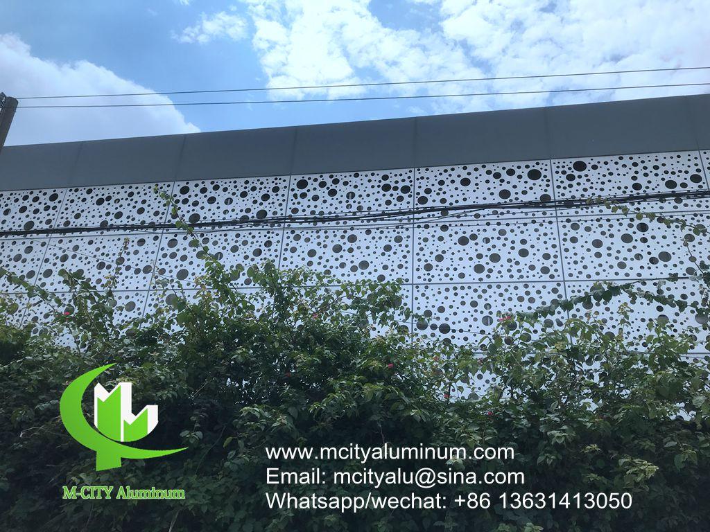 4mm Aluminum facade perforated panel factory price 3