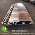 Aluminum facade aluminum cladding panel