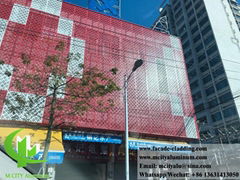 Metal panel Perforated cladding exterior metal facades external wall cladding 