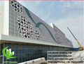 China factory Metal Perforating aluminum facade exterior metal screen PVDF 4