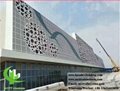 China factory Metal Perforating aluminum facade exterior metal screen PVDF