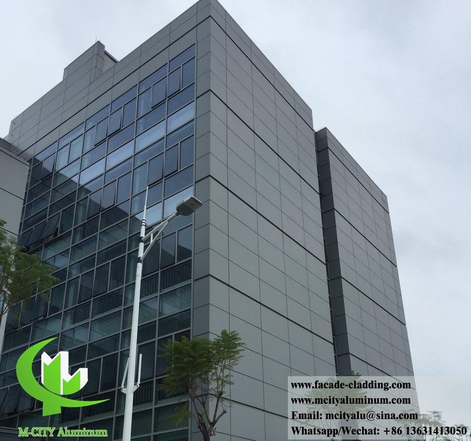 Metal facade Perforated aluminum cladding exterior powder coated 3mm  4