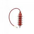 Hy5ws-17/50q Metal Oxide Polymer Housing Surge Lighting Arrester Low Price