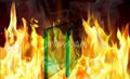 Monolithic Fire Resistant Glass