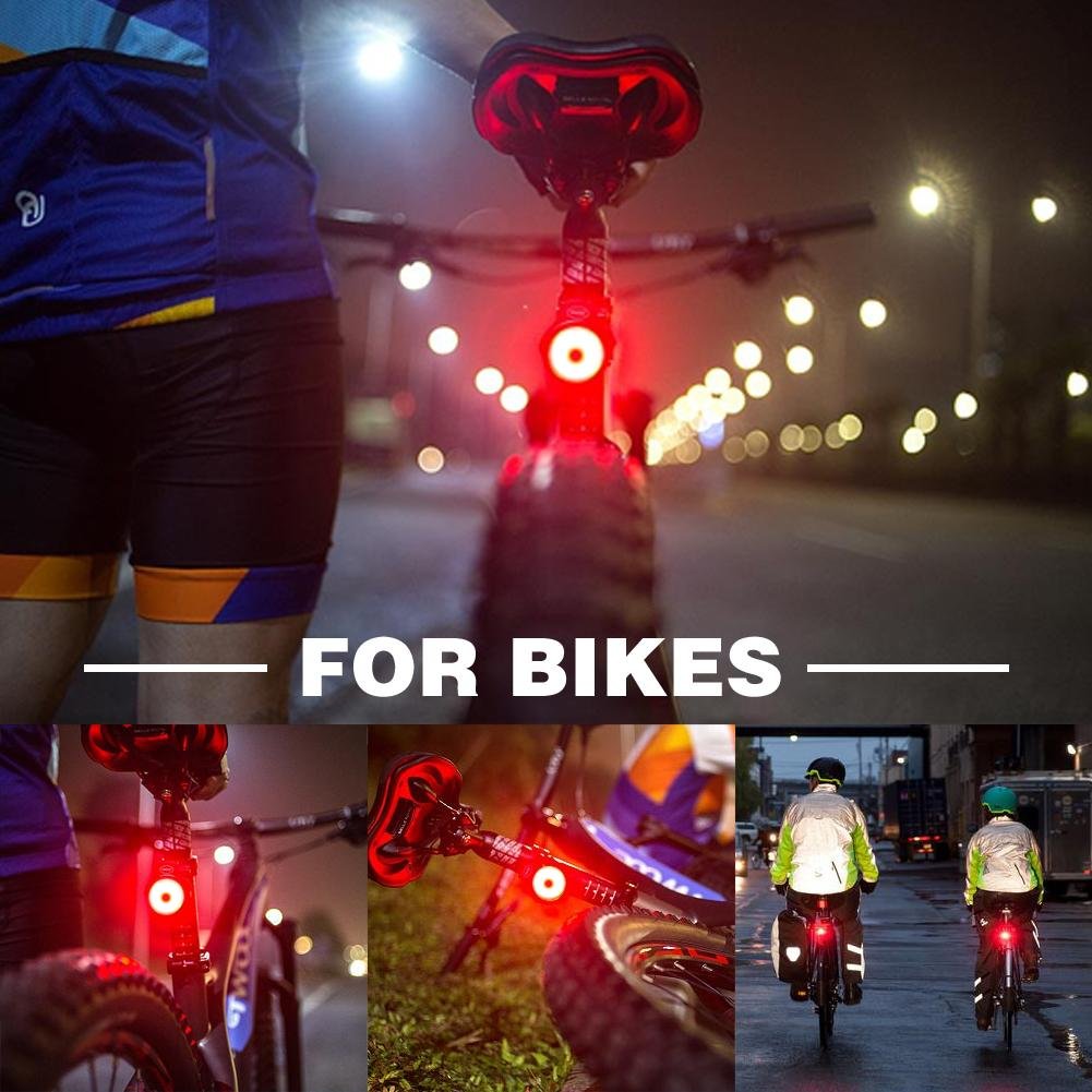 LED Bike Light 56 Hours Long-run Time,High Intensity Bicycle Light,USB Recharge 2