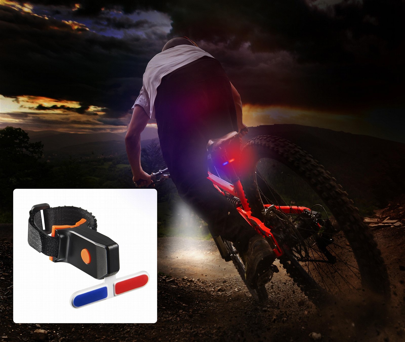 Powerful Lumens Bike Light USB Rechargeable Bicycle Light