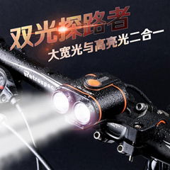 Powerful Lumens Bike Light USB Rechargeable Bicycle Light