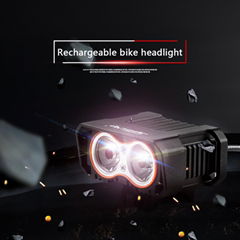 Powerful Lumens Bike Light USB Rechargeable Bicycle Light