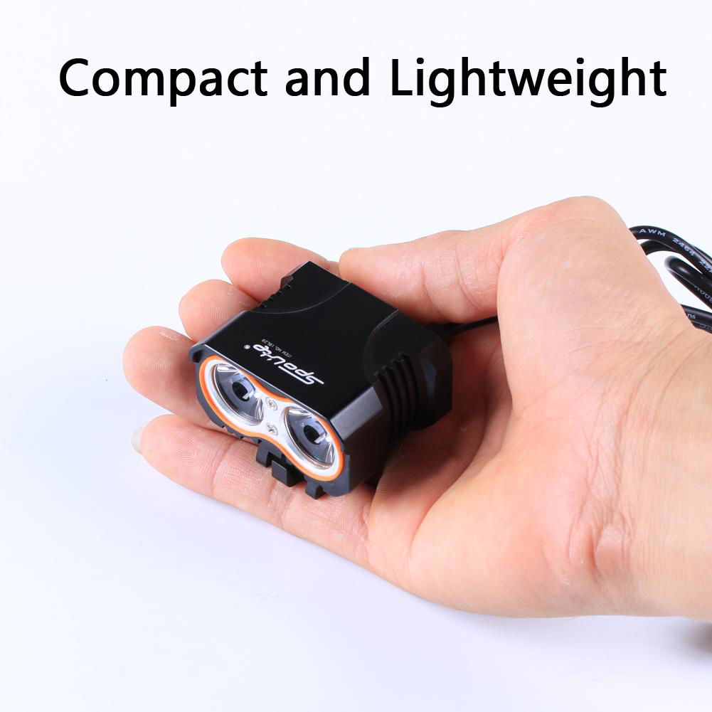 Powerful Lumens Bike Light USB Rechargeable Bicycle Light 2