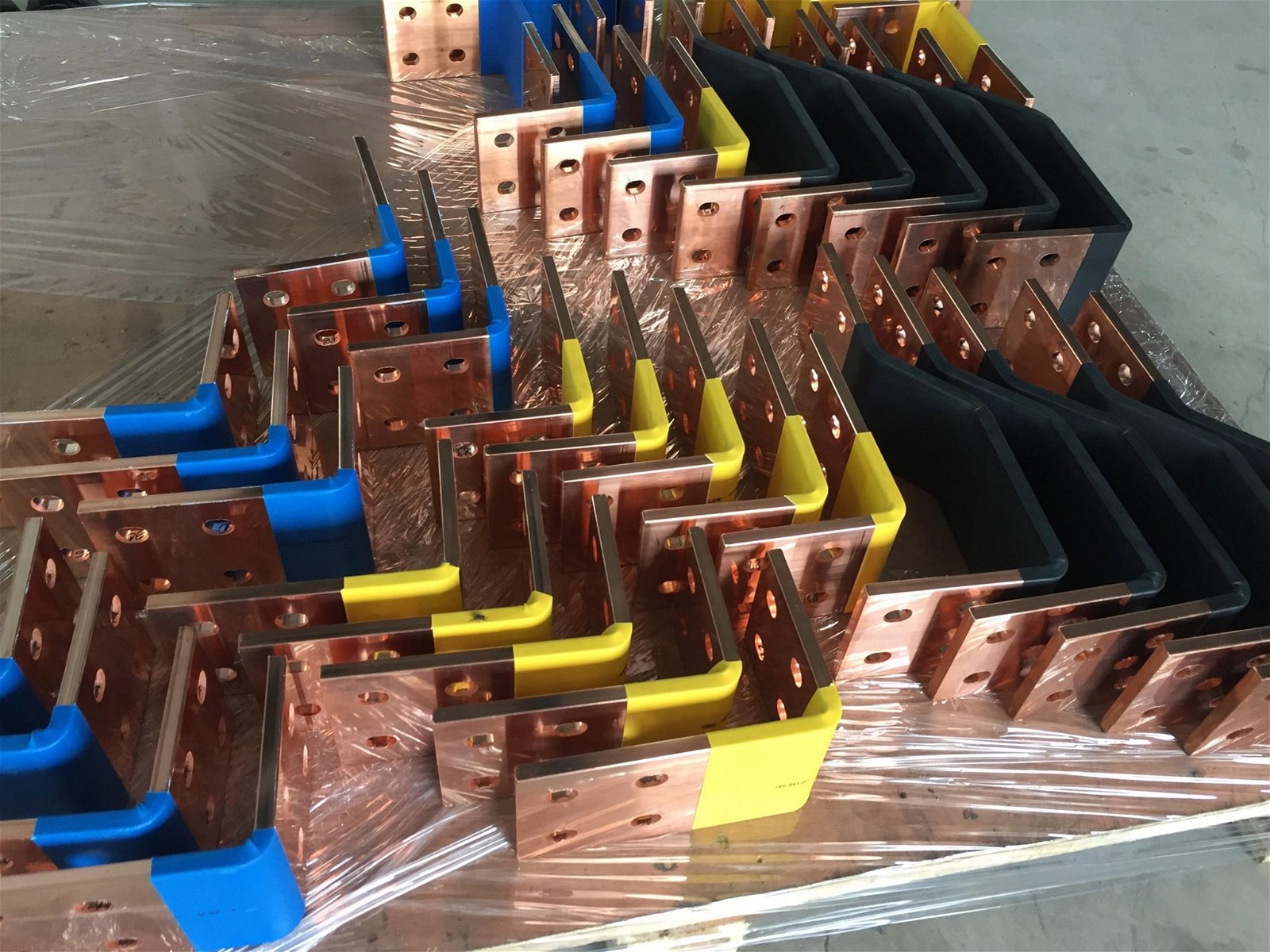 Hight quality copper busbar processing with machine and mould  import from Korea