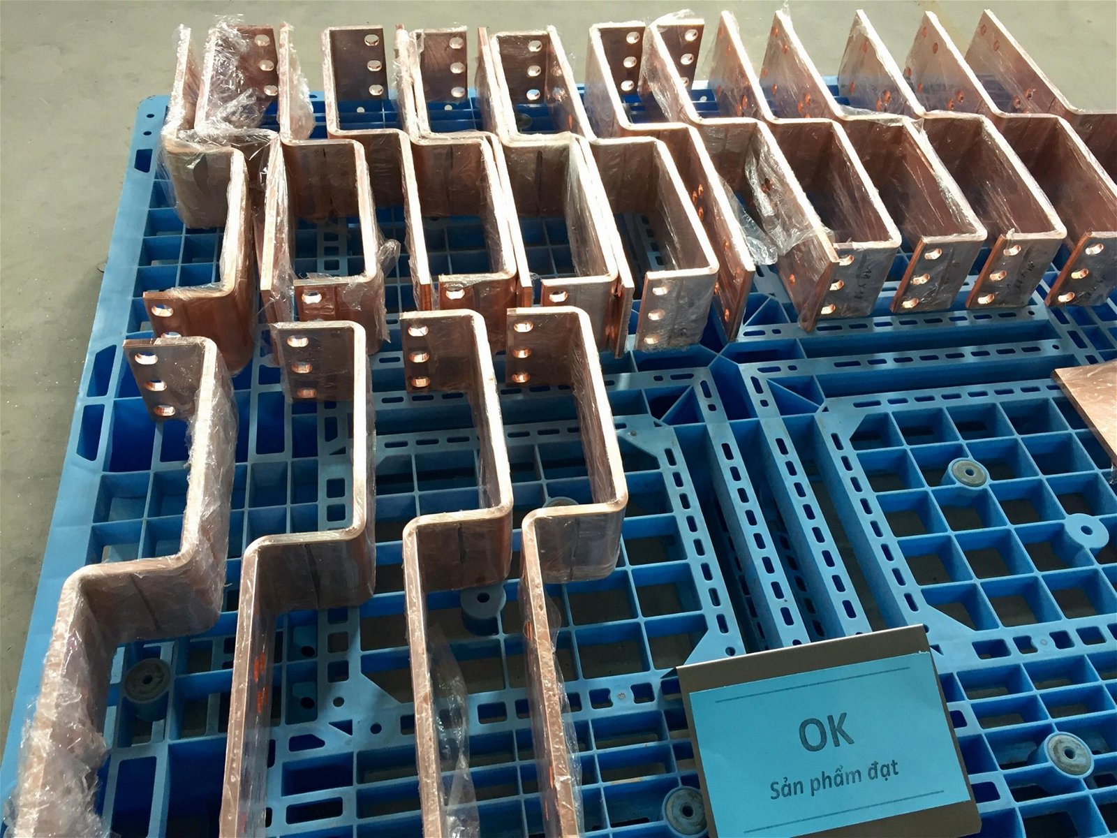 Hight quality copper busbar processing with machine and mould  import from Korea 2