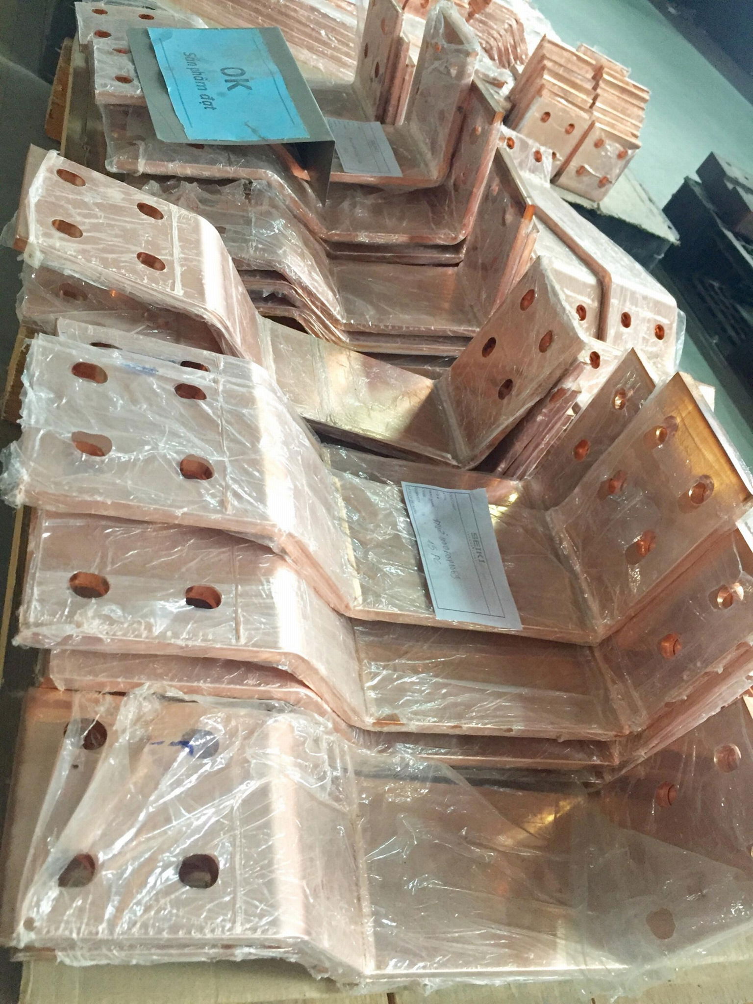 Hight quality copper busbar processing with machine and mould  import from Korea 5