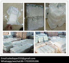 Fast selling! B grade baby diaper in good quality