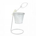 Cheap price metal flower bucket garden pot 1