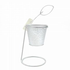 Cheap price metal flower bucket garden pot