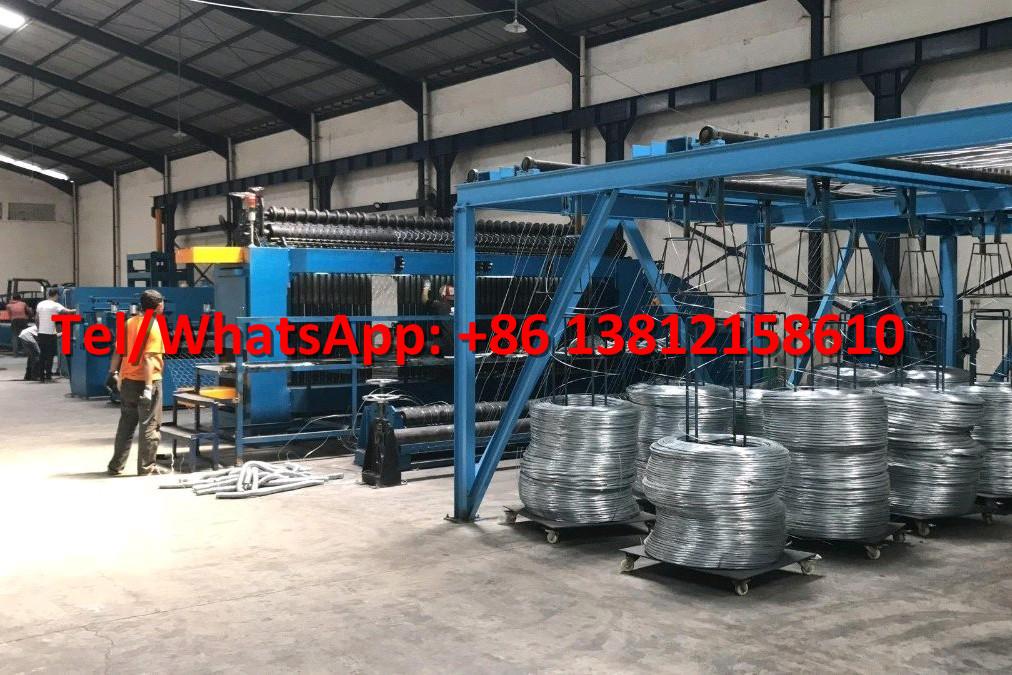 Gabion box mesh production line with factory price 4