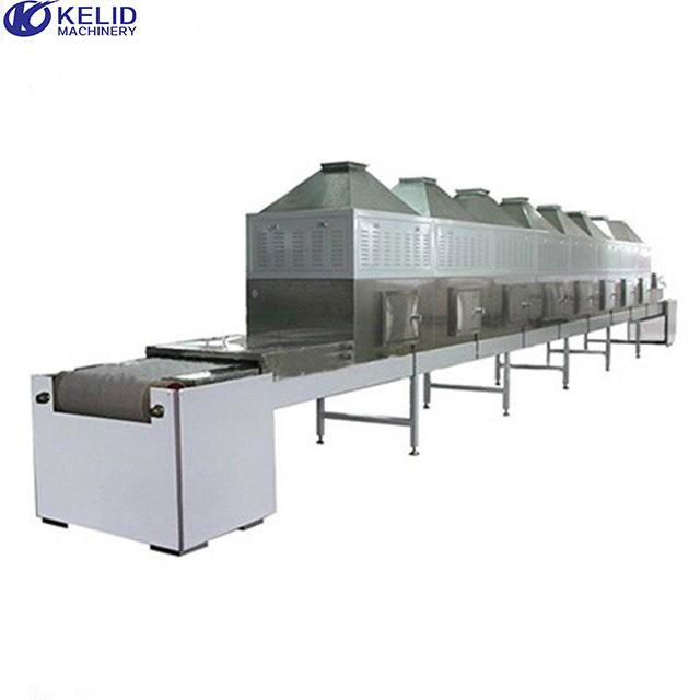 Industrial Microwave Tunnel Drying Dehydrator Machine For Leaf 5