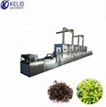 Industrial Microwave Tunnel Drying Dehydrator Machine For Leaf