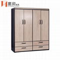 Full Aluminum Bedroom Furniture Aluminum Combined Wardrobe 4