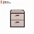 Bedroom Furniture All Aluminum Nightstands Bedside Table 4