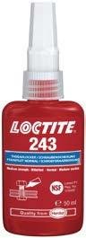 樂泰藍色耐油型中等強度螺絲鎖固膠丨LOCTITE 243
