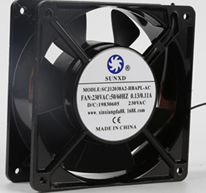   7 Blades 120*120*38 AC Axial cooling  Fan 12038 220V 2