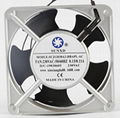  Silver Metal Frame 12038 AC Axial Cooling  Fan With Ball 380V