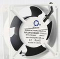 220v  White Frame AC Axial  cooling Fan 12038  2