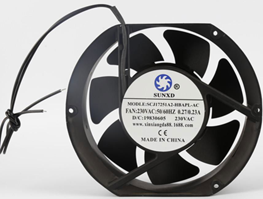 17251 12-24V DC  Axial Flow Fan 172*150*51