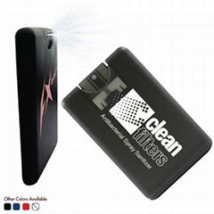 Credit Card Spray Hand Sanitizer